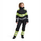 BLÅKLÄDER naisten Highvis softshell-takki musta/huomiokelt.